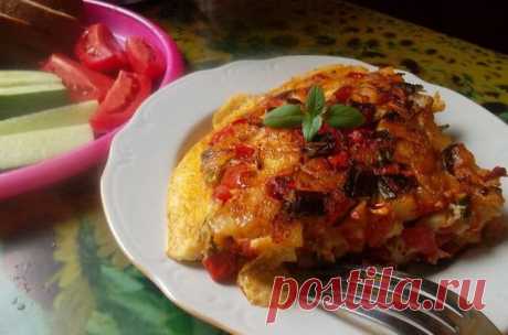 Простые и вкусные омлеты на завтрак.