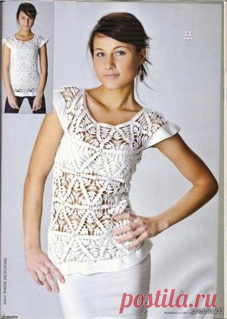 Blusas Ganchillo