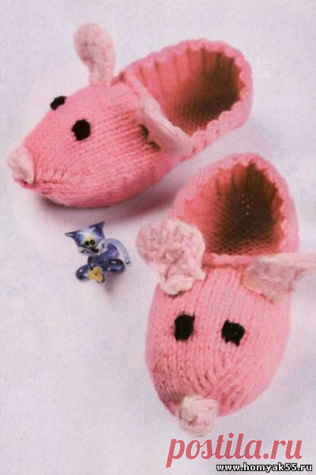 Тапочки &quot;Мышата&quot;