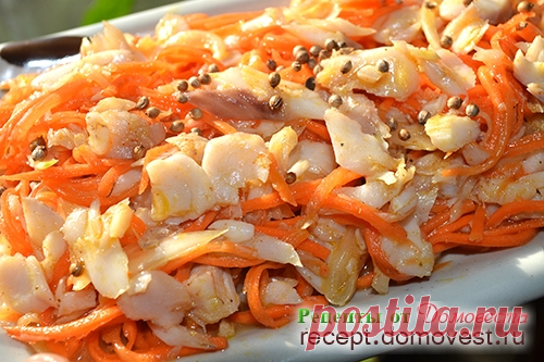 Рыба хе по-корейски - вкусный, быстрый, безопасный, недорогой способ приготовления