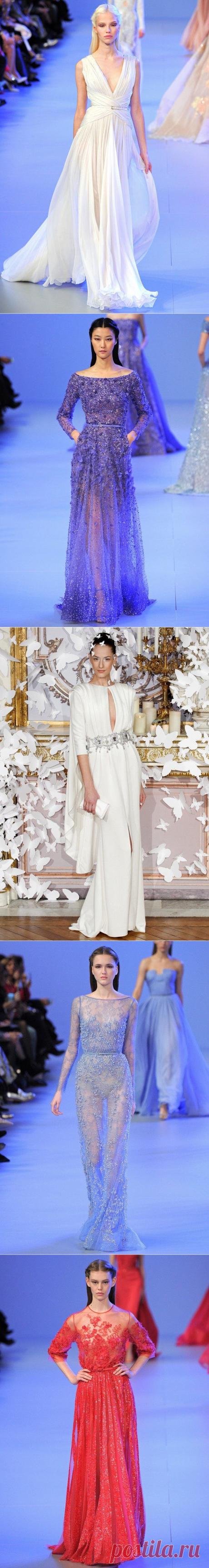 25 лучших вечерних образов из коллекций Haute Couture