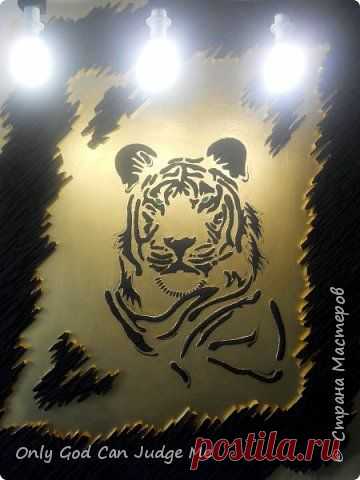 Барельеф тигр | Страна Мастеров