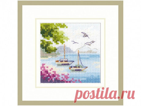 Sea View Cross Stitch Kit, code 0-203 Alisa | Buy online on Mybobbin.com