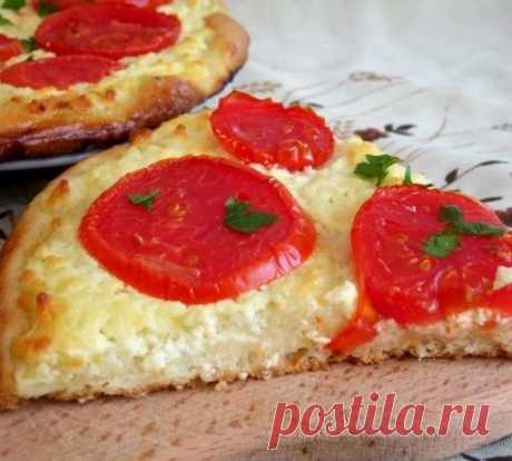Творожная пицца