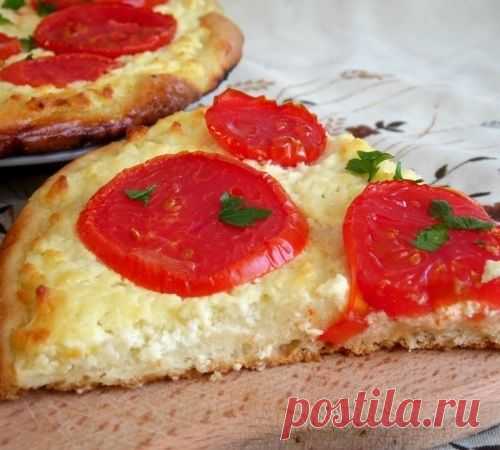 Творожная пицца