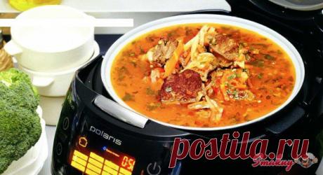 Овощной суп с бараниной и домашней томатной заправкой » Смакуй - кулинарные рецепты со всего света!