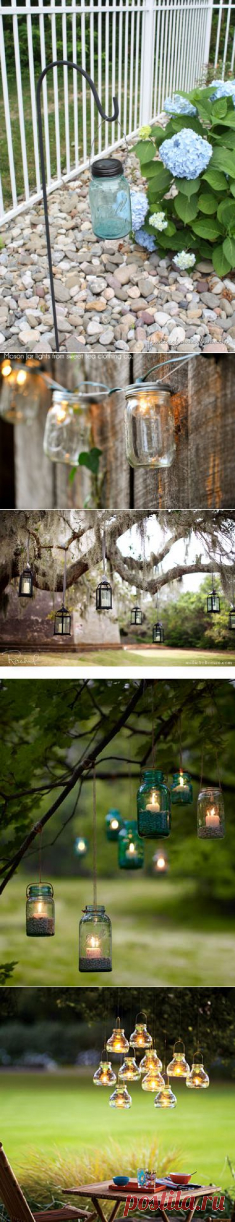 17 Outdoor Lighting Ideas for the Garden | Scattered Thoughts of a Crafty Mom