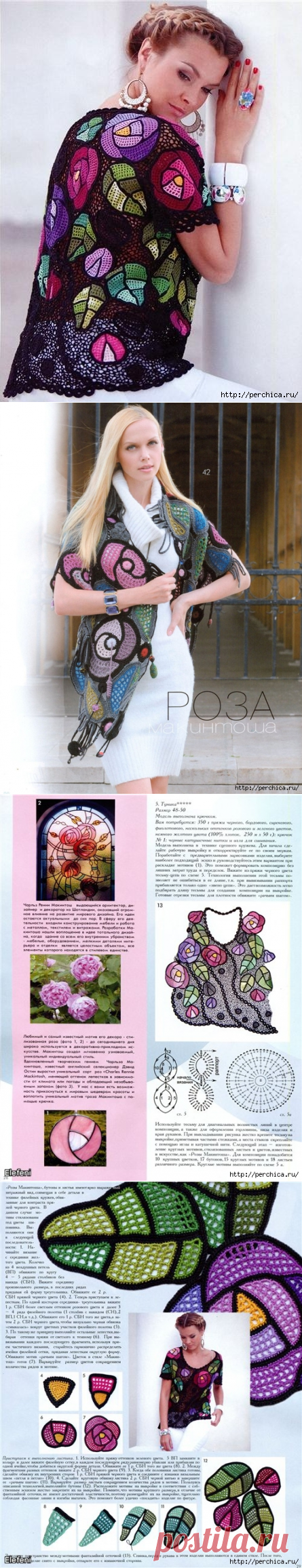 *Розы макинтоша* - подробный мастер-класс и идеи влплощения