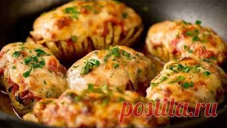 Картошка - гармошка - вкуснее пиццы и намного проще в приготовлении! | Appe