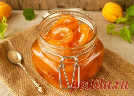 Рецепт варенья из абрикосов дольками | Меню недели