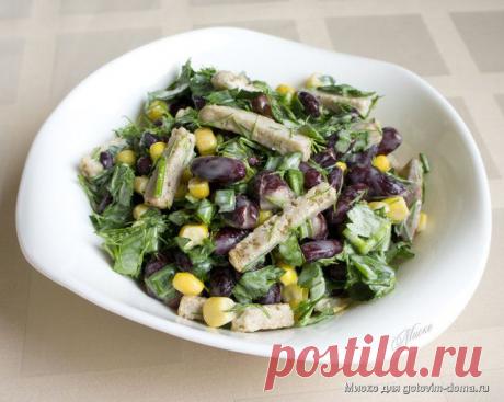 Молниеносный салат &quot;Палочка-выручалочка&quot;