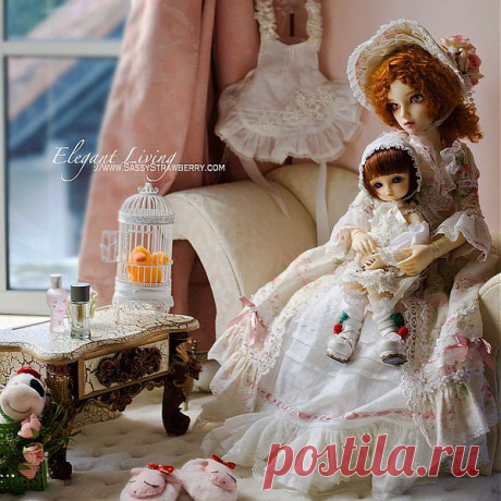 Куклы от sassystrawberry.