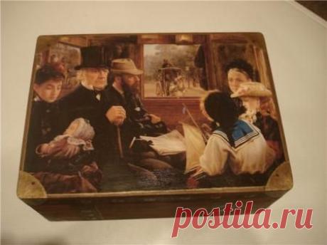 Декупаж - Сайт любителей декупажа - DCPG.RU | Шкатулка &quot;Дилижанс&quot; в стиле старого дорожного сундука