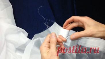 КАК ПРИШИТЬ ШТОРНУЮ ЛЕНТУ С БАНТОВОЙ СКЛАДКОЙ НА ТЮЛЬ - ПОШИВ ШТОРЫ С НУЛЯ Последовательность шитья шторы с нуля . Поэтапно объясняю как пришить ленту на тюль . показываю какая лента, как её собрать . Обработка срезов шторы . Методика , технологическая обработка. ------------------------------------------------------------------------------------------- Подпишись не ленись