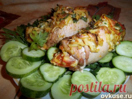 Фаршированные куриные грудки - Простые рецепты Овкусе.ру