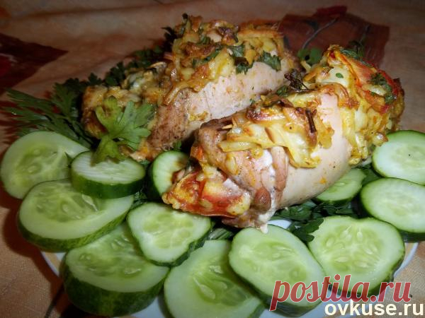 Фаршированные куриные грудки - Простые рецепты Овкусе.ру