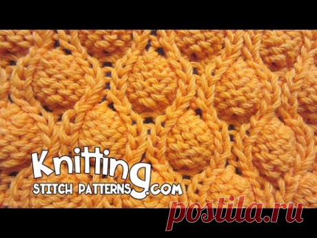 Knit Pod Stitch Watch video to learn how to knit the Pod stitch ( Aka Cocoon stitch). ++ For detailed written instructions, see: https://www.knittingstitchpatterns.com/2014/0...