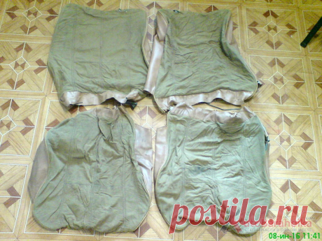 Купить Комплект велюровых оббивок на оба передних сидений Москвич 2140 Люкс. есть пара порезов 200.0 грн Харьков :: АвтоБарахолка