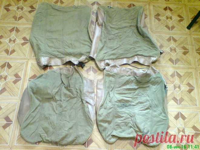 Купить Комплект велюровых оббивок на оба передних сидений Москвич 2140 Люкс. есть пара порезов 200.0 грн Харьков :: АвтоБарахолка