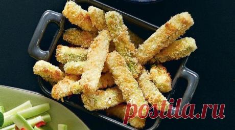 Кабачковые палочки в панировке: съедаются, не успев остынуть. - Сабрина