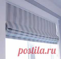 Как сшить римские шторы.