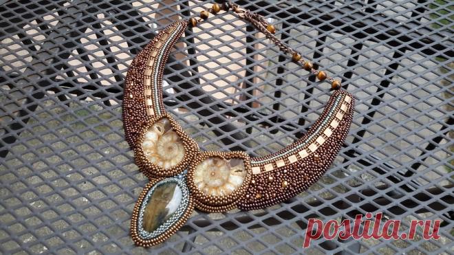 Колье которое ношу))) | biser.info - всё о бисере и бисерном творчестве