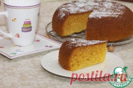 Медово-кукурузный пирог - кулинарный рецепт