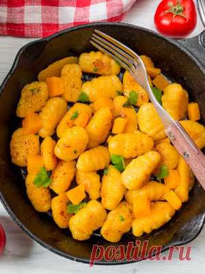 Рецепт Тыквенные ньокки на Вкусном Блоге