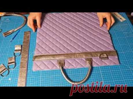 Подробный МК по пошиву сумки-трансформера АДЕЛЬ 👜 Часть 1_2