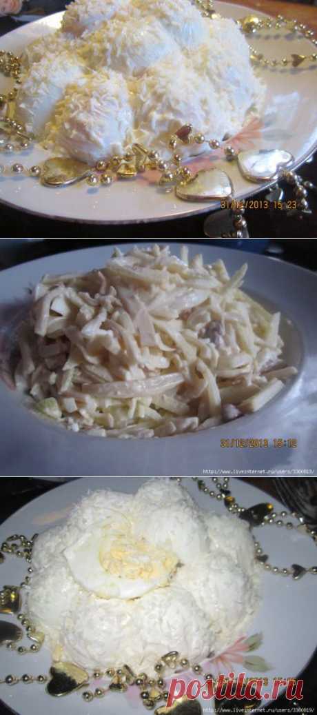 Салат &quot;Сугробы&quot; | БУДЕТ ВКУСНО!