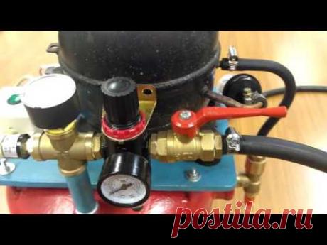 Компрессор своими руками из холодильника