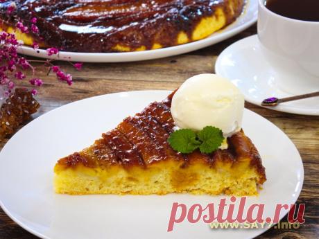 Банановый пирог перевертыш. Банановый пирог перевертыш