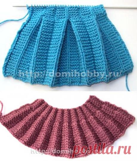 ВЯЗАНИЕ С ЭФФЕКТОМ &quot; ПЛИССЕ &quot;