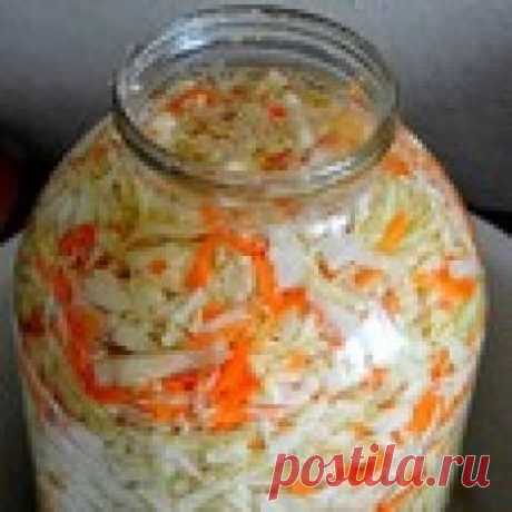 Самая простая и вкусная квашеная капуста Кулинарный рецепт