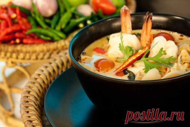 5 самых вкусных тайских супов | Официальный сайт кулинарных рецептов Юлии Высоцкой