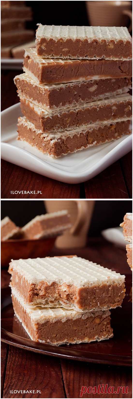 Wafle z mlekiem w proszku - I Love Bake