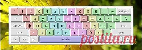 Клавиатурный тренажёр - слепой и быстрый метод печати