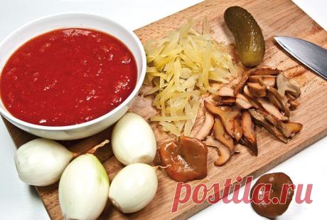 Сборная мясная солянка