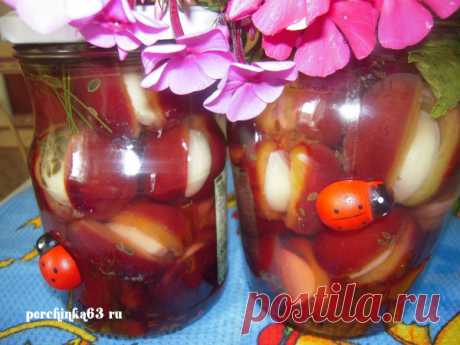 Маринованные сливы с чесноком - Perchinka 63