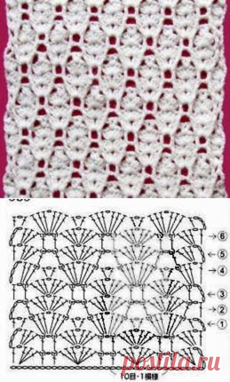 The best in internet: Very Beautiful Crochet Stitch- Crochet Patterns Diagram