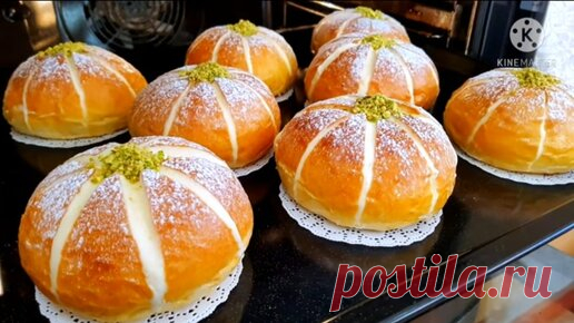 Yasemin Gotovit | Мама научила. На вкус как торт пропитанный кремом. Мягкий, пышный и очень вкусный. Очаровательные пирожные с кремом. (Делюсь новым рецептом)