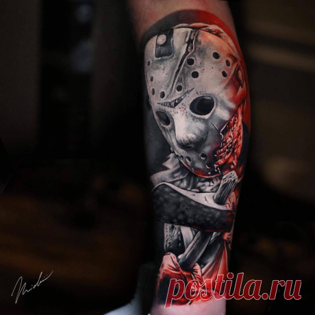 ТАТУ-МАСТЕР MICHAEL CLOUTIER (ЧЕРНО-СЕРАЯ, ЦВЕТНАЯ, РЕАЛИЗМ, ТРЭШ ПОЛЬКА) | Tattoo-Voops | Яндекс Дзен