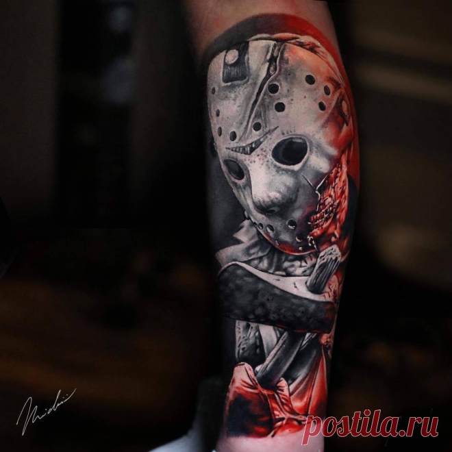ТАТУ-МАСТЕР MICHAEL CLOUTIER (ЧЕРНО-СЕРАЯ, ЦВЕТНАЯ, РЕАЛИЗМ, ТРЭШ ПОЛЬКА) | Tattoo-Voops | Яндекс Дзен