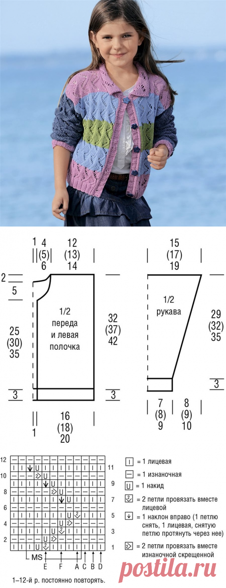 Полосатый жакет