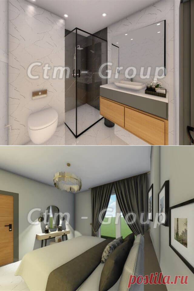 Квартира 1+1 в районі Оба в Аланіі