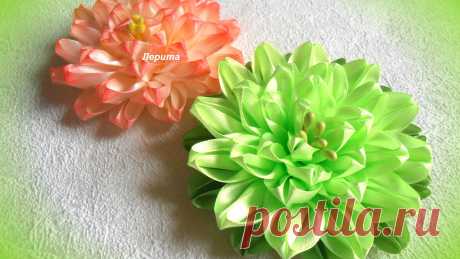 Цветы канзаши из узкой ленты 1,2 см, кувшинка мастер класс В этом видео я решила вам показать: как можно из узкой ленты 1,2 см или 1 см, сделать полноценный интересный лепесток. В результате получается цветок, напоми...