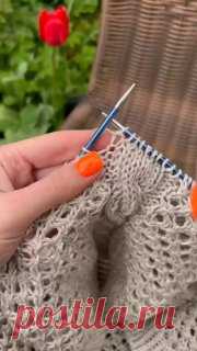 Ручки вяжут и шьют | Вязание и рукоделие Узора «сетка»🧶

Не забываем ❤️ и сохранить себе в закладки!

1 ряд: Все лицевые.
2 ряд: Протянуть две петли через одну, как показано на видео, 1 лиц., накид, 1 лиц.
Узелок готов!

#вязание • #узор