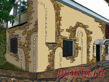 УКРАШАЕМ СВОЙ ДОМ САМИ
Декорация дома-комп.варианты