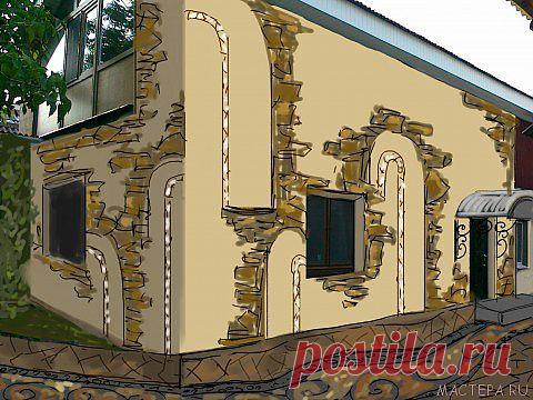 УКРАШАЕМ СВОЙ ДОМ САМИ
Декорация дома-комп.варианты