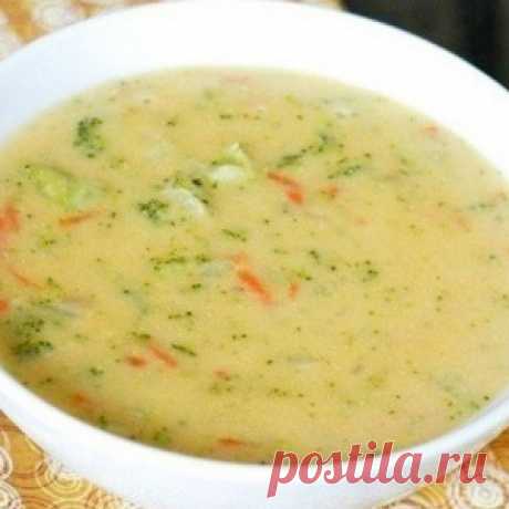 Сырный суп с курочкой и рисом. Готовлю каждую неделю!
